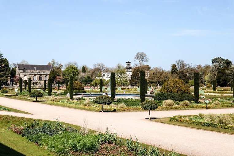 Top Ten Activities To Do in Stoke-on-Trent amazing Trentham Gardens in a sunny spring day